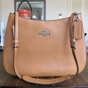 Coach Penelope Shoulder Bag in Light Saddle NWT
